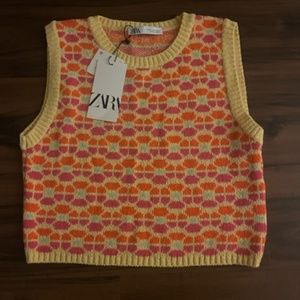 Zara Sweater Vest Size Small